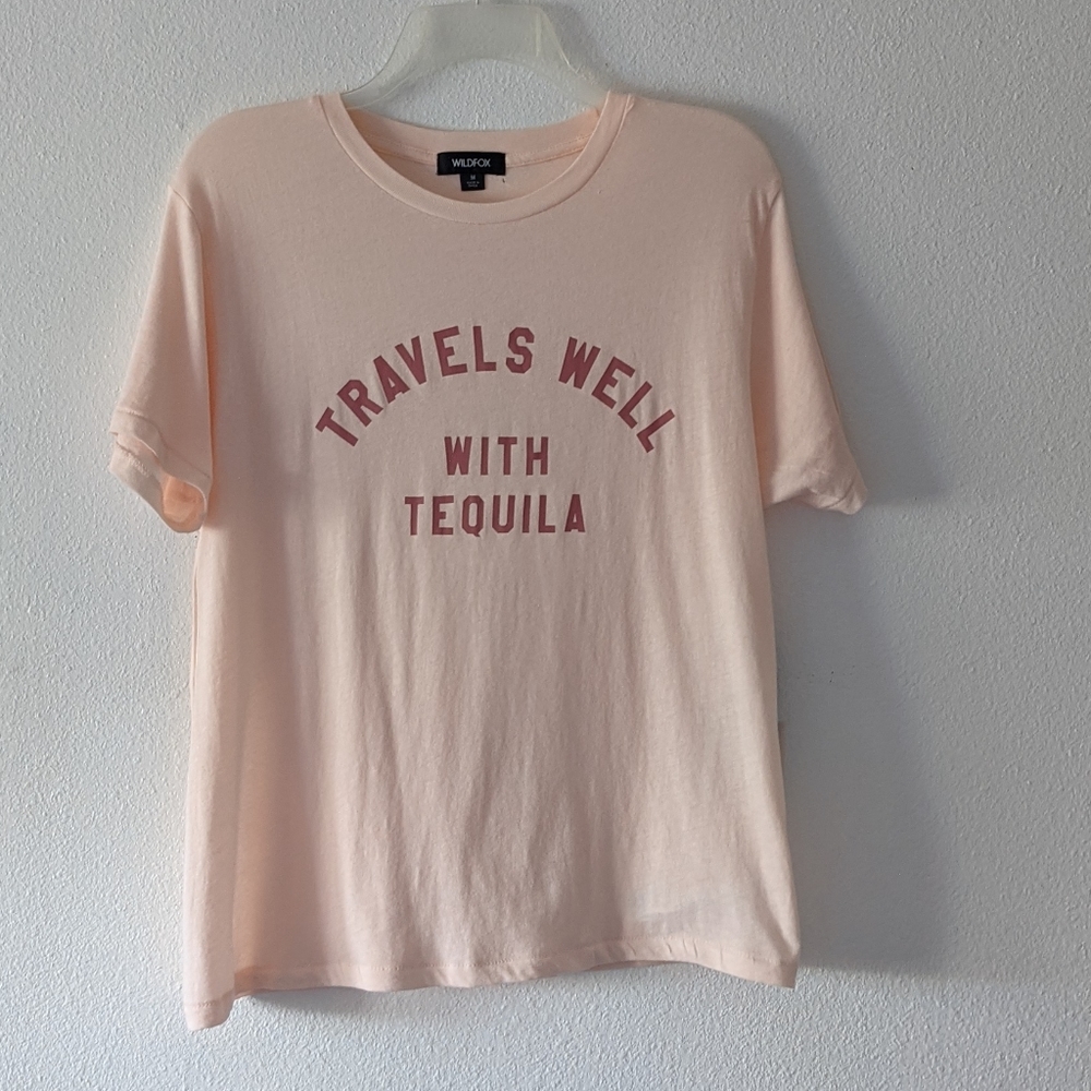 {Wildfox} Brand New Con Tequila Keke Tee